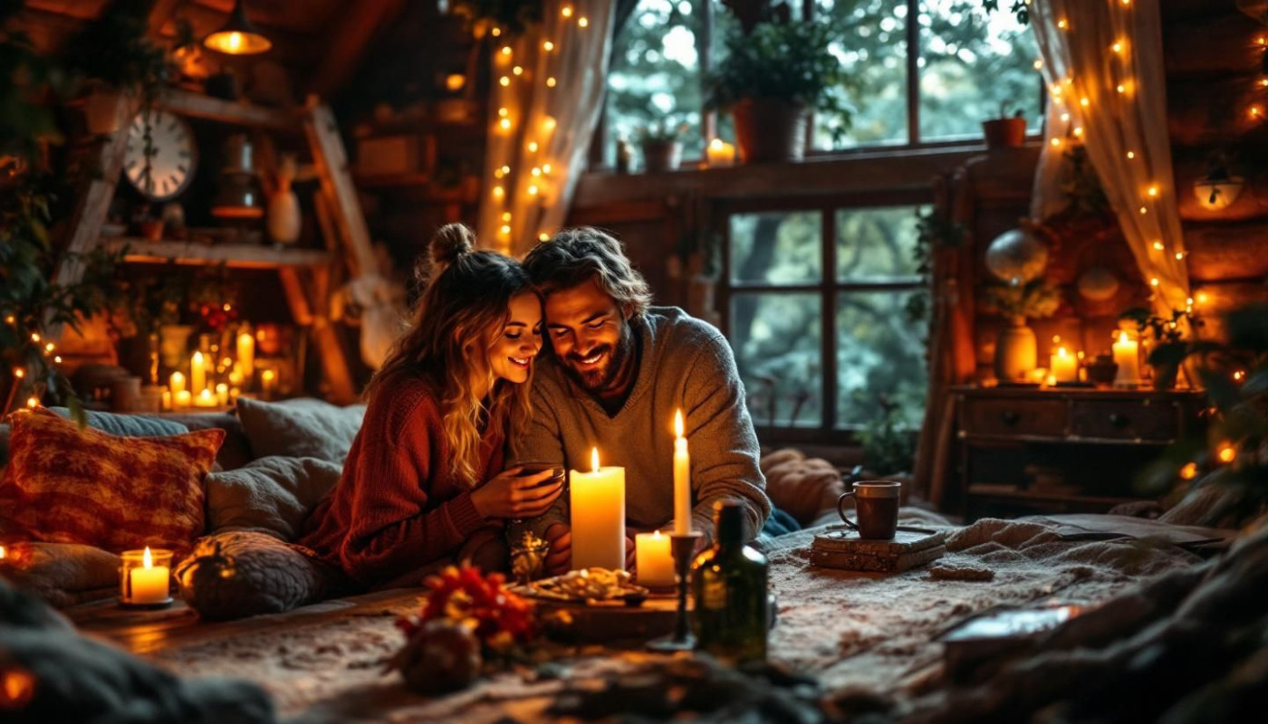 Comment créer une ambiance romantique lors d'un séjour atypique ?